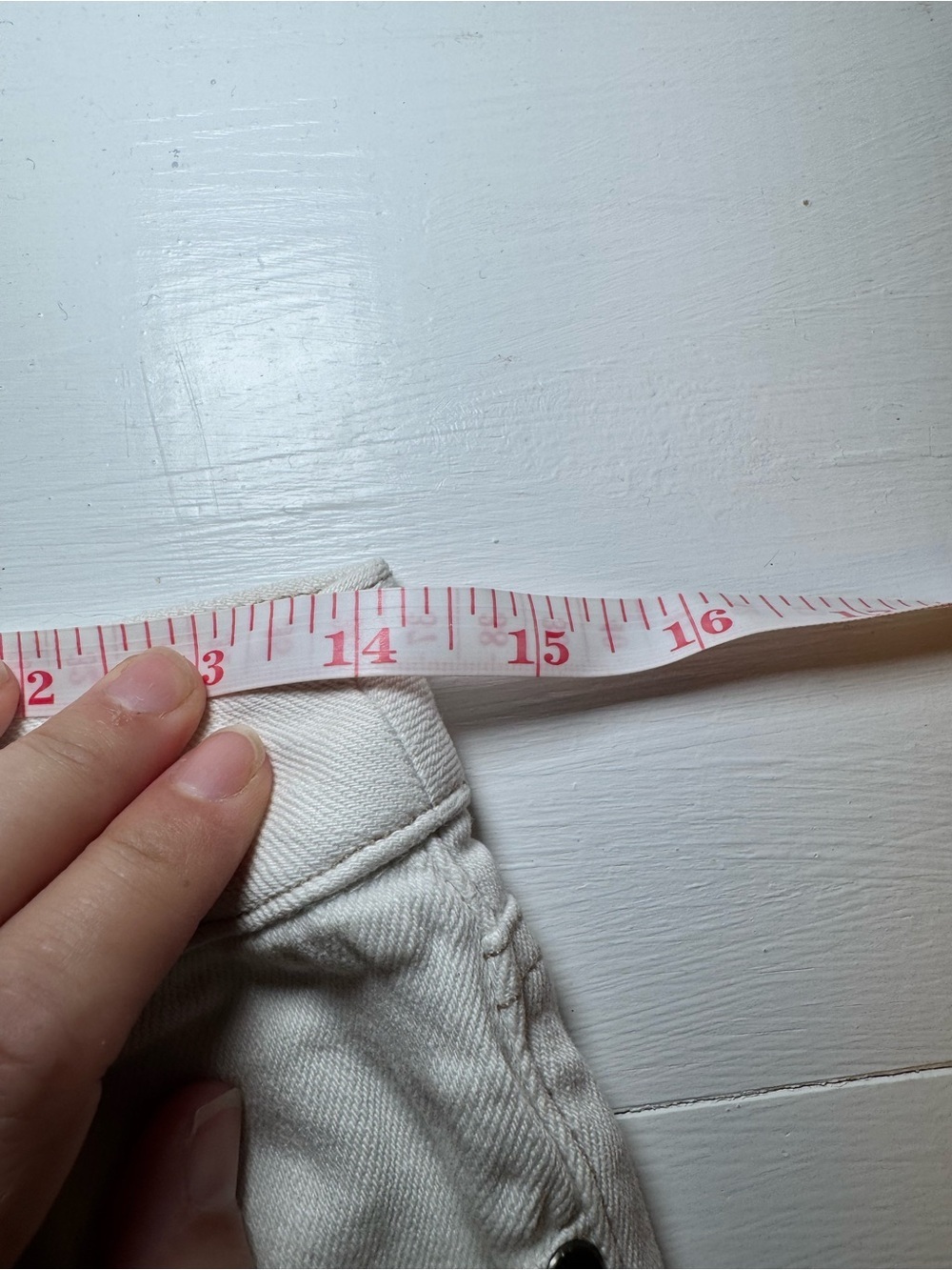 J. Jill White Boot Cut High-Rise Stretch Jeans Size 4P - Picture 11 of 16